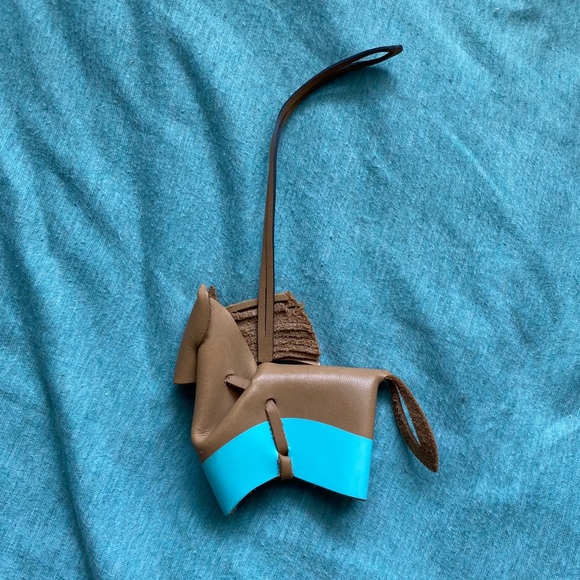 Fossil • Leather Horse Bag Charm/Fob - Picture 2 of 4